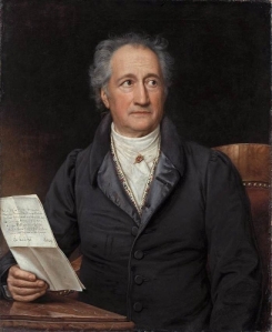 Goethe em 1828, pintura de Joseph Karl Stieler.